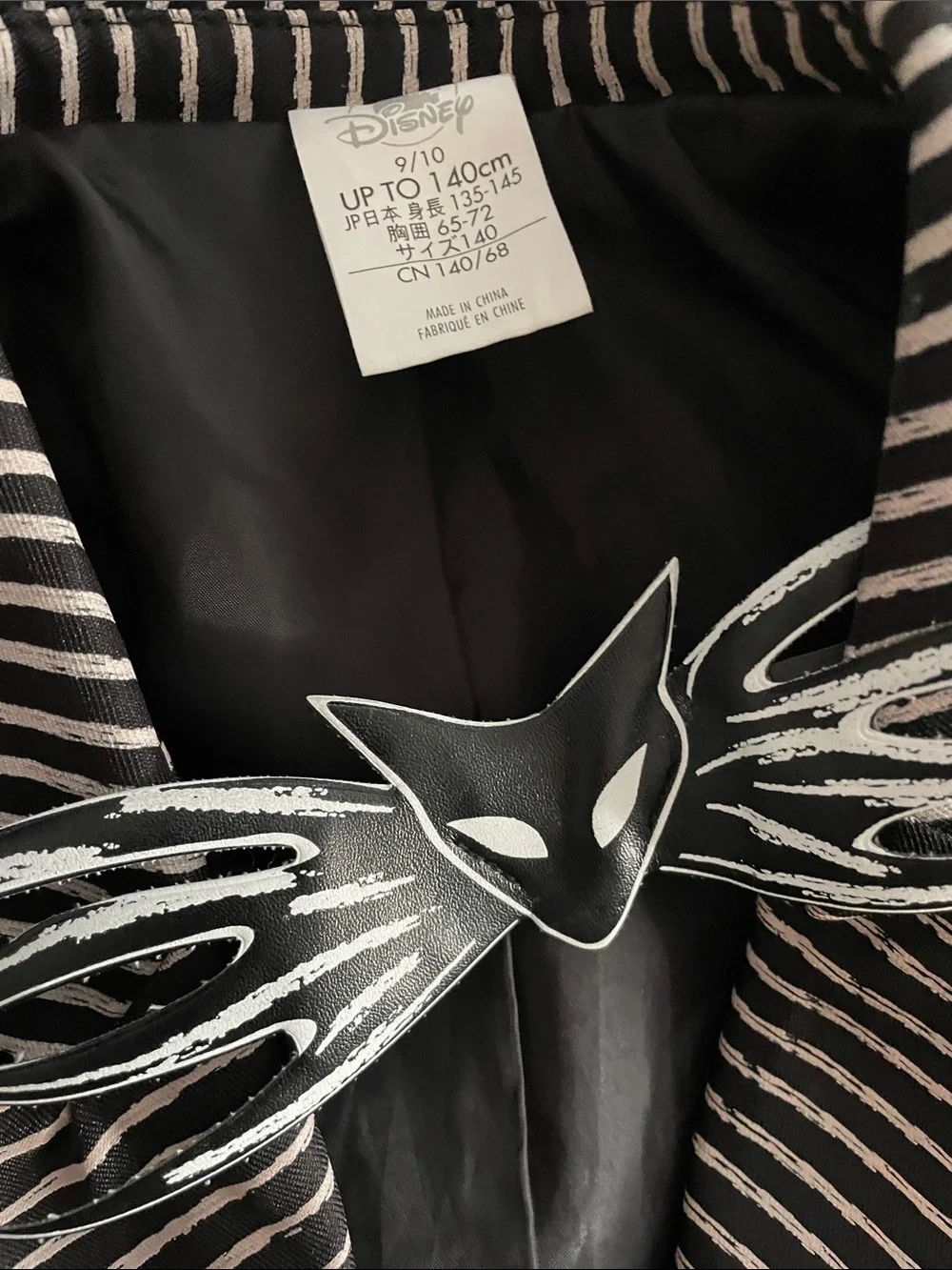 Jack Skellington 9/10 costume